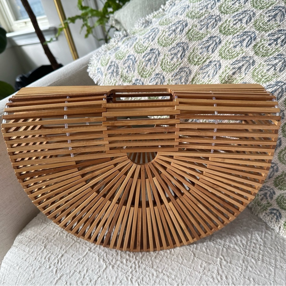 Cult Gaia Bamboo Ark Top Handle bag